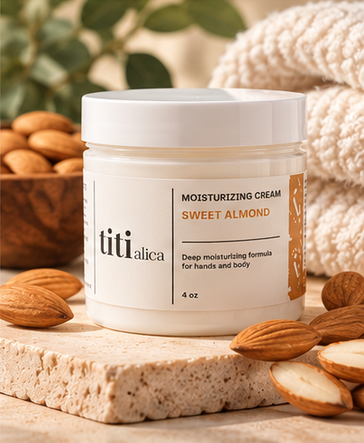 Sweet Almond Moisterizing Cream