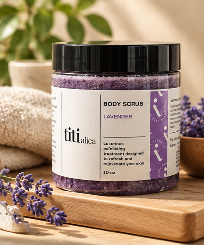 Lavender Sugar Scrub
