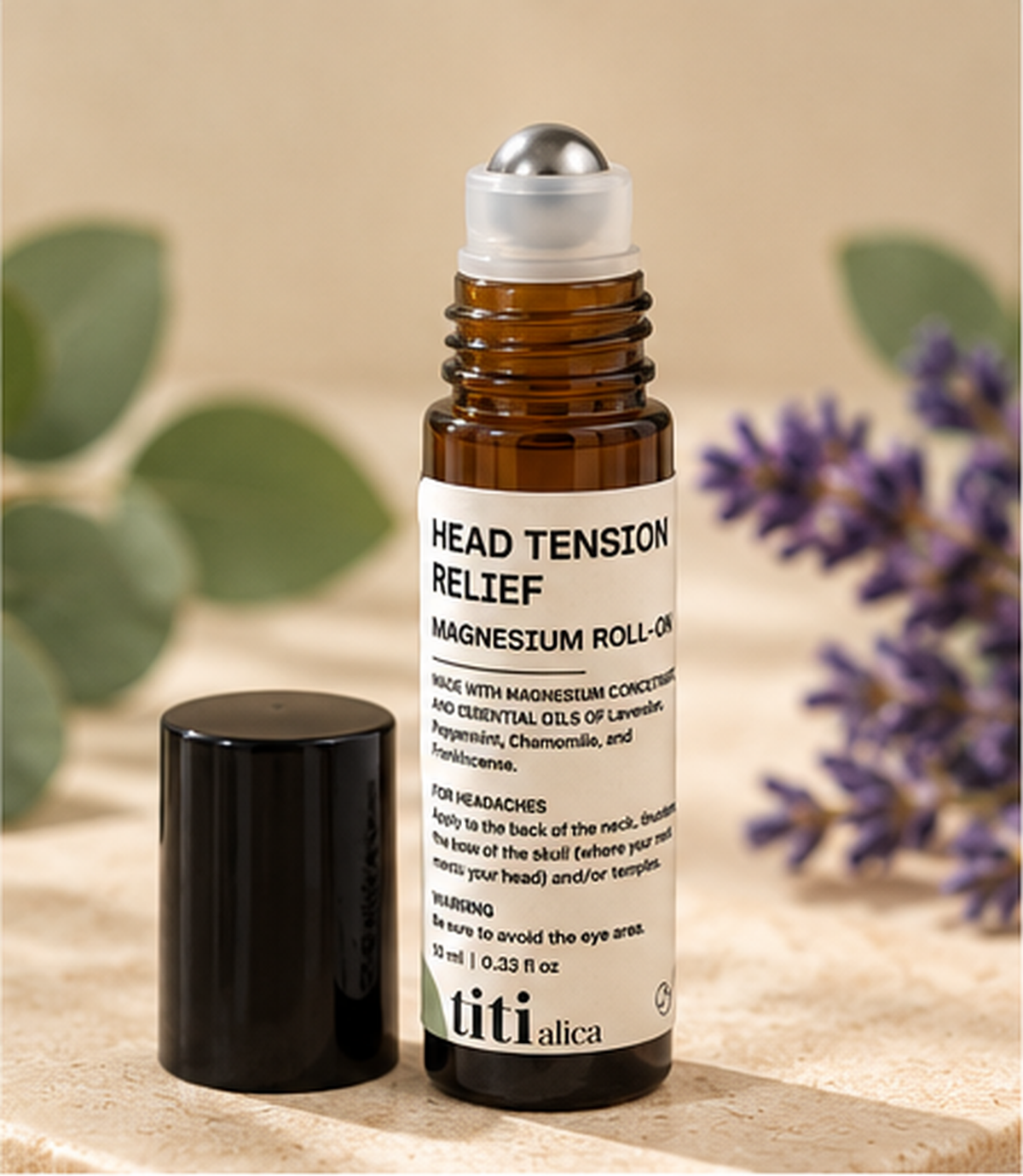 Head Tension Magnesium Roll-on