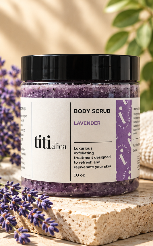Lavender Sugar Scrub
