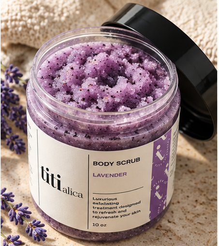 Lavender Sugar Scrub