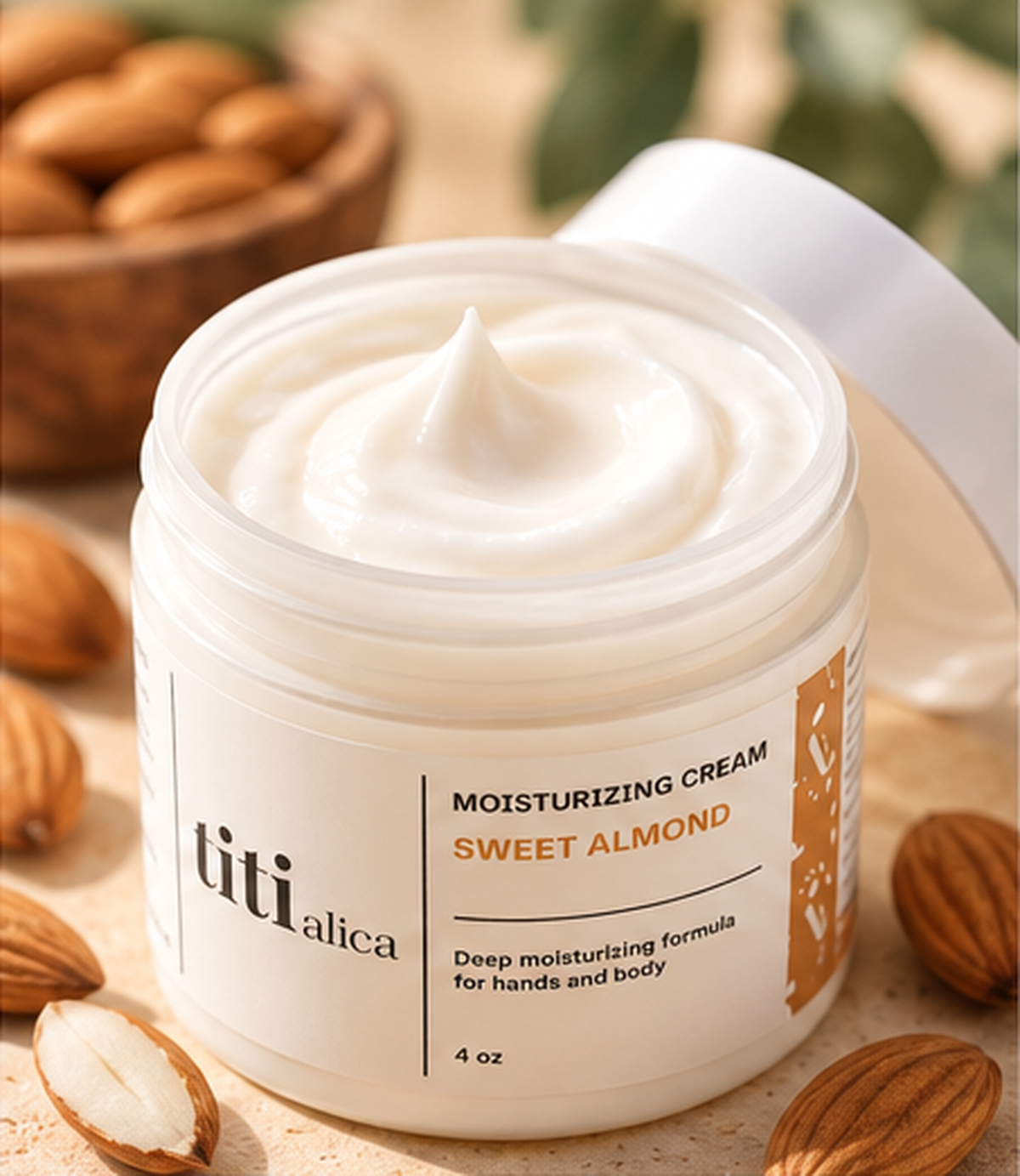 Sweet Almond Moisterizing Cream