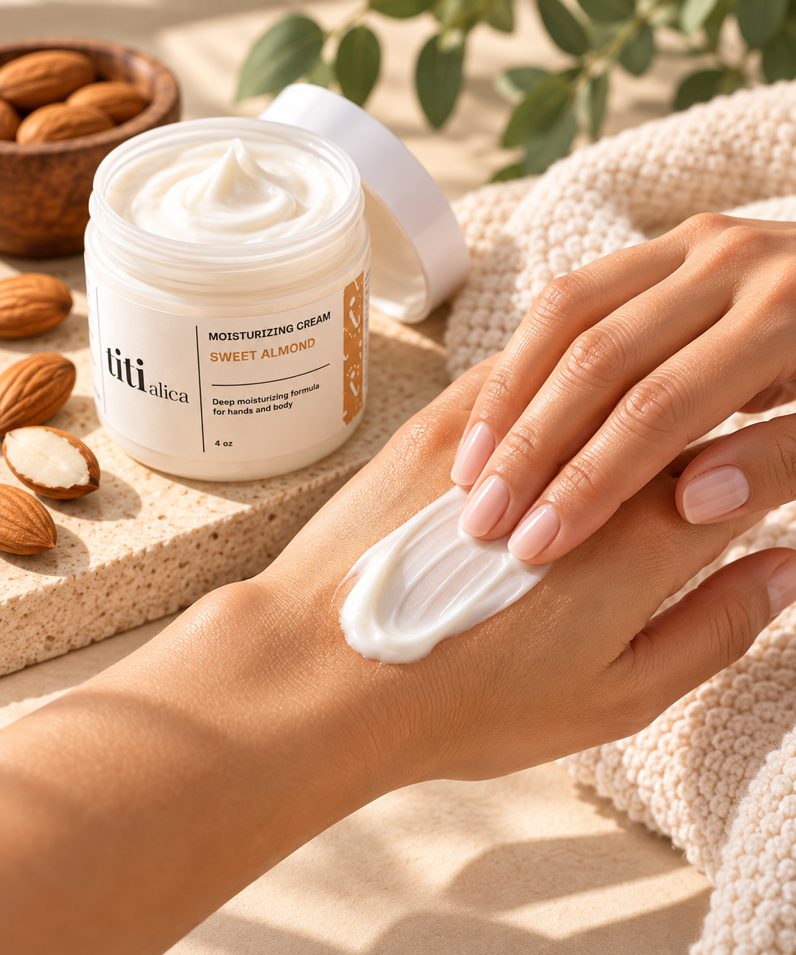 Sweet Almond Moisterizing Cream